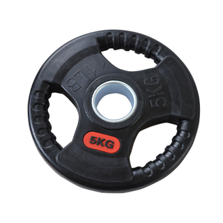 Rubber Tri-Grip Weight Plate