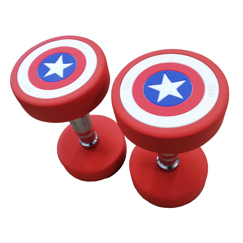Captain America APU Round Dumbbell 